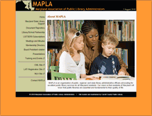 Tablet Screenshot of maplaonline.org